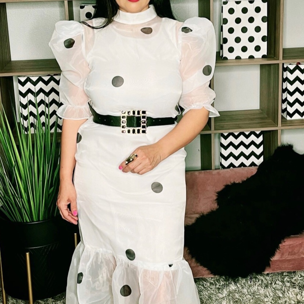 Polka dot dress